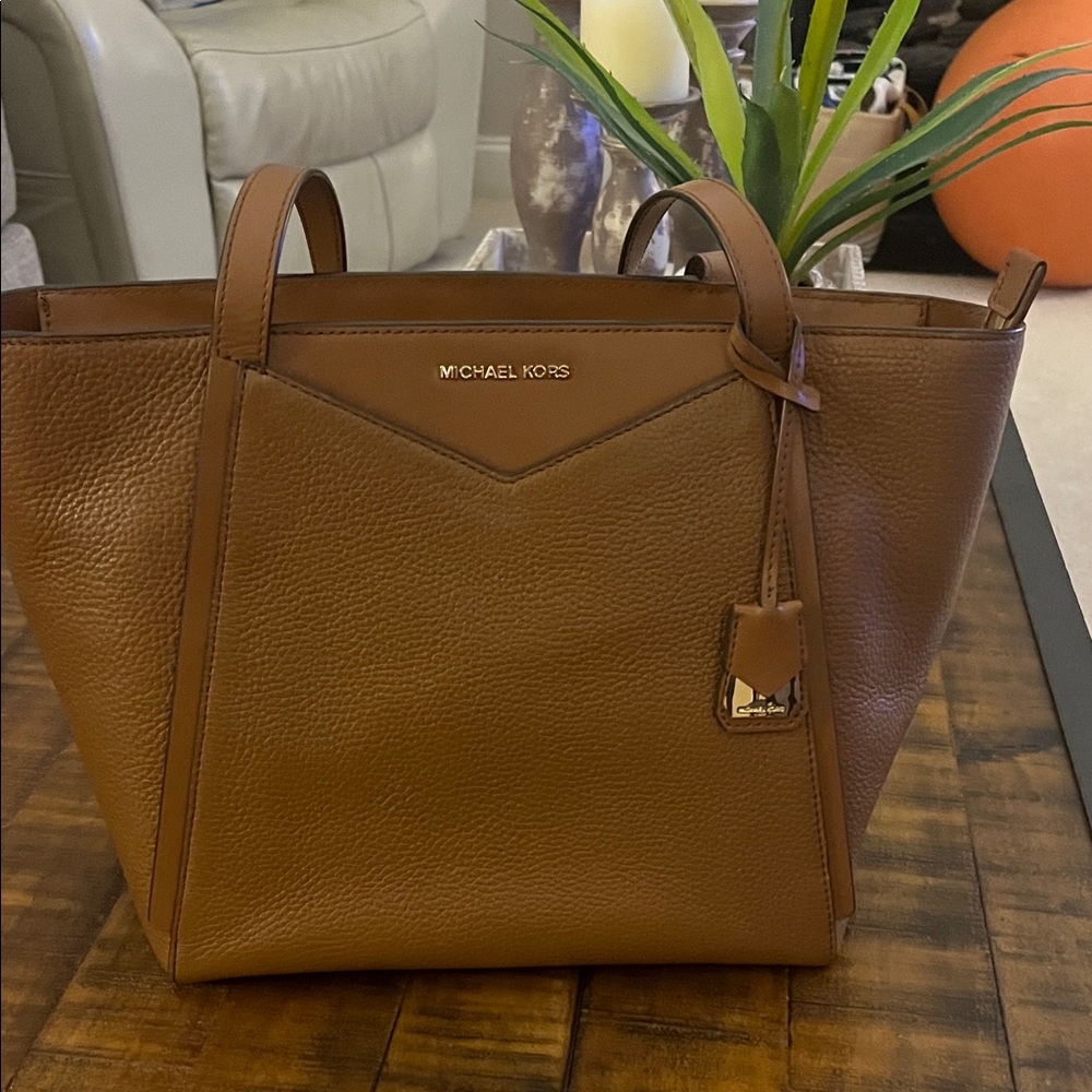 Michael Kors Tan Leather Tote